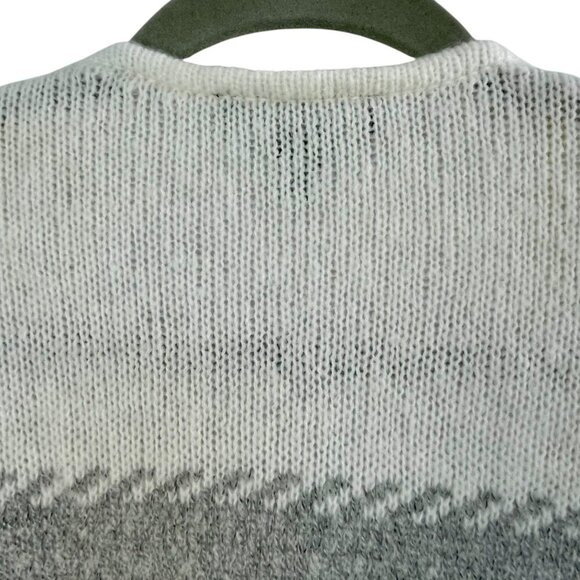 NWT Stitch Fix Fortune + Ivy Cardigan Sweater Small Gray Black White Long Open - Picture 6 of 13